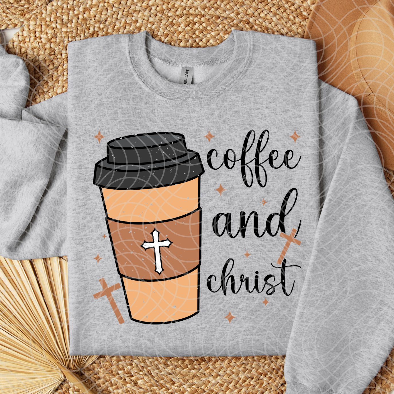 COFFEE AND CHRIST - DTF TRANSFER