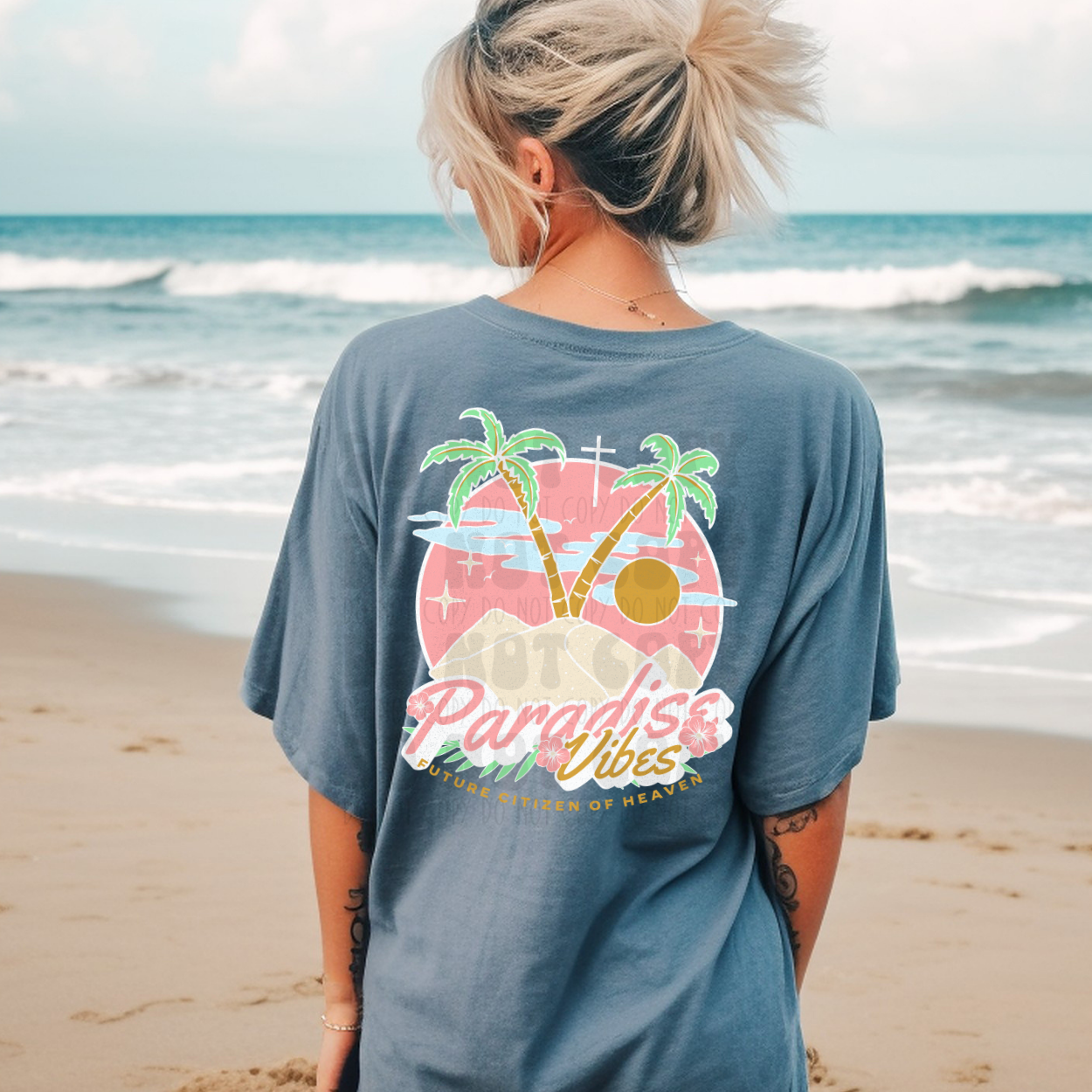 PARADISE VIBES - DTF TRANSFER