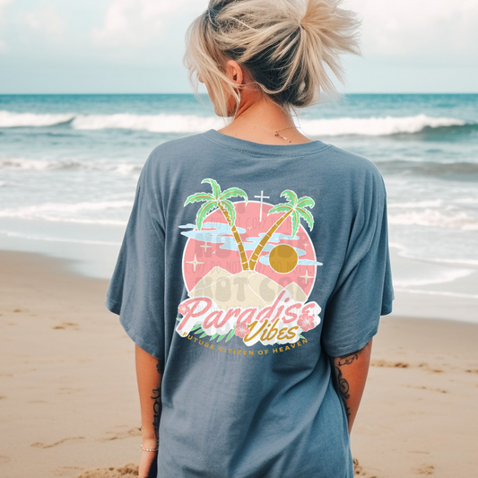 PARADISE VIBES - DTF TRANSFER