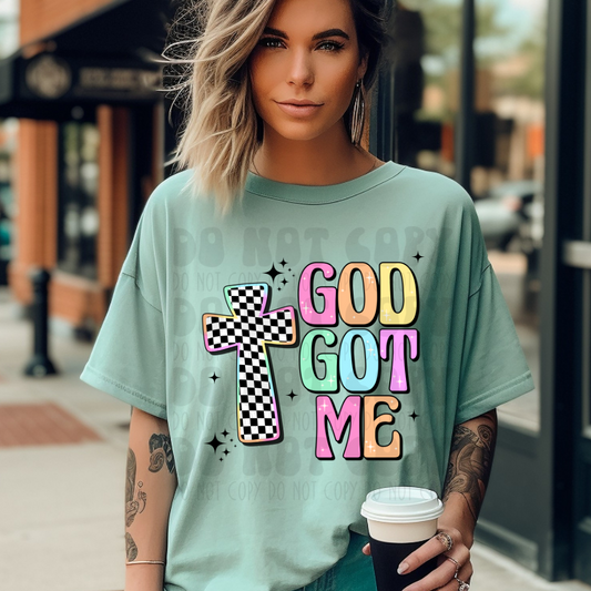 GOD GOT ME - DTF TRANSFER