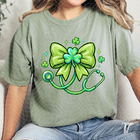 ST PATTYS STETHOSCOPE - DTF TRANSFER