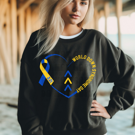 3.21 HEART RIBBON - DTF TRANSFER