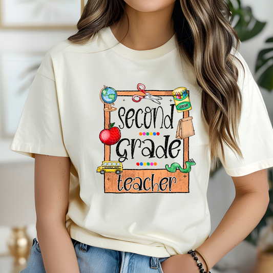 SECOND GRADE TEACHER - DTF TRANSFER