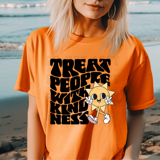 TREAT PEOPLE WITH KINDNESS SUN - DTF TRANSFER