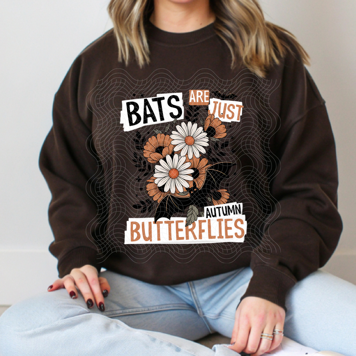 BATS AUTUMN BUTTERFLIES - DTF TRANSFER