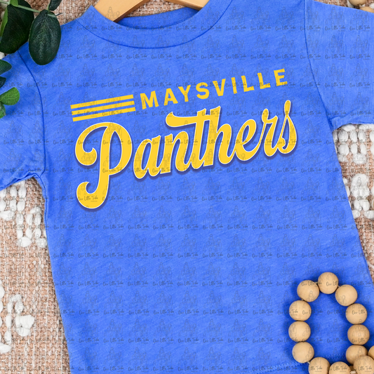 PANTHERS STRIPE - DTF TRANSFER
