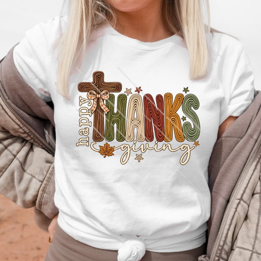 HAPPY THANKSGIVING - DTF TRANSFER