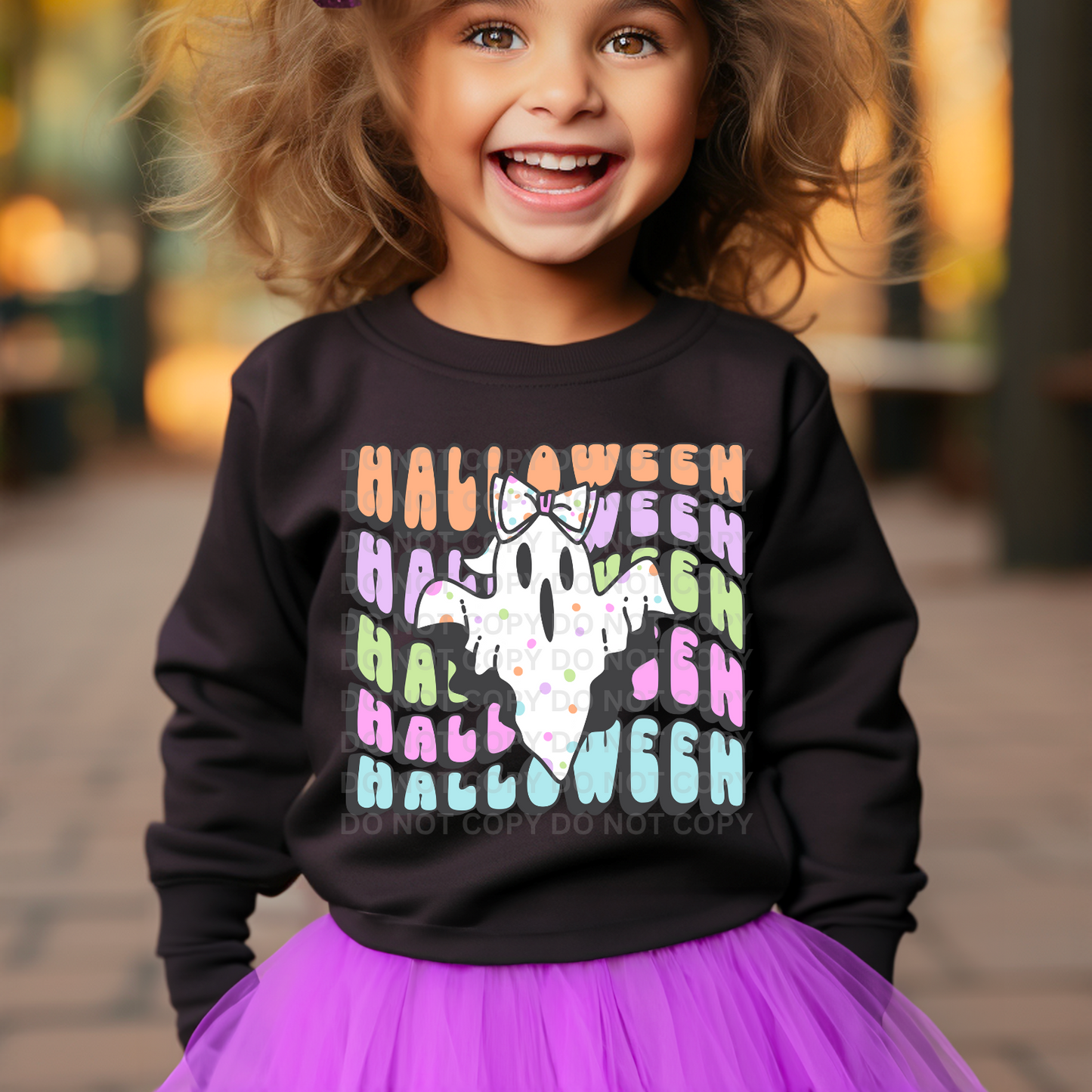 HALLOWEEN GHOST - DTF TRANSFER