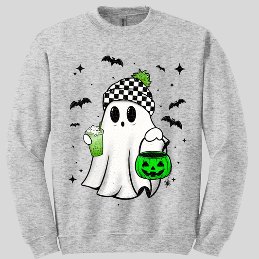 BOBA GHOST BLK BATS - DTF TRANSFER