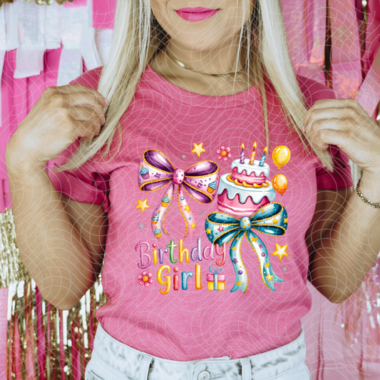 BIRTHDAY GIRL - DTF TRANSFER