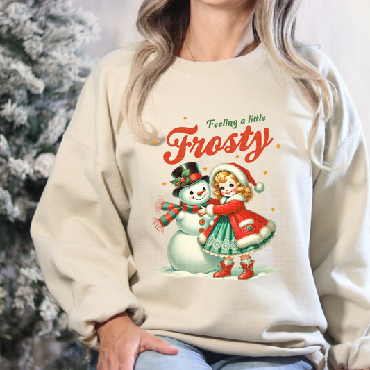 VINTAGE FEELING FROSTY - DTF TRANSFER
