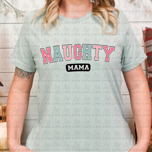 NAUGHTY MAMA PINK - DTF TRANSFER