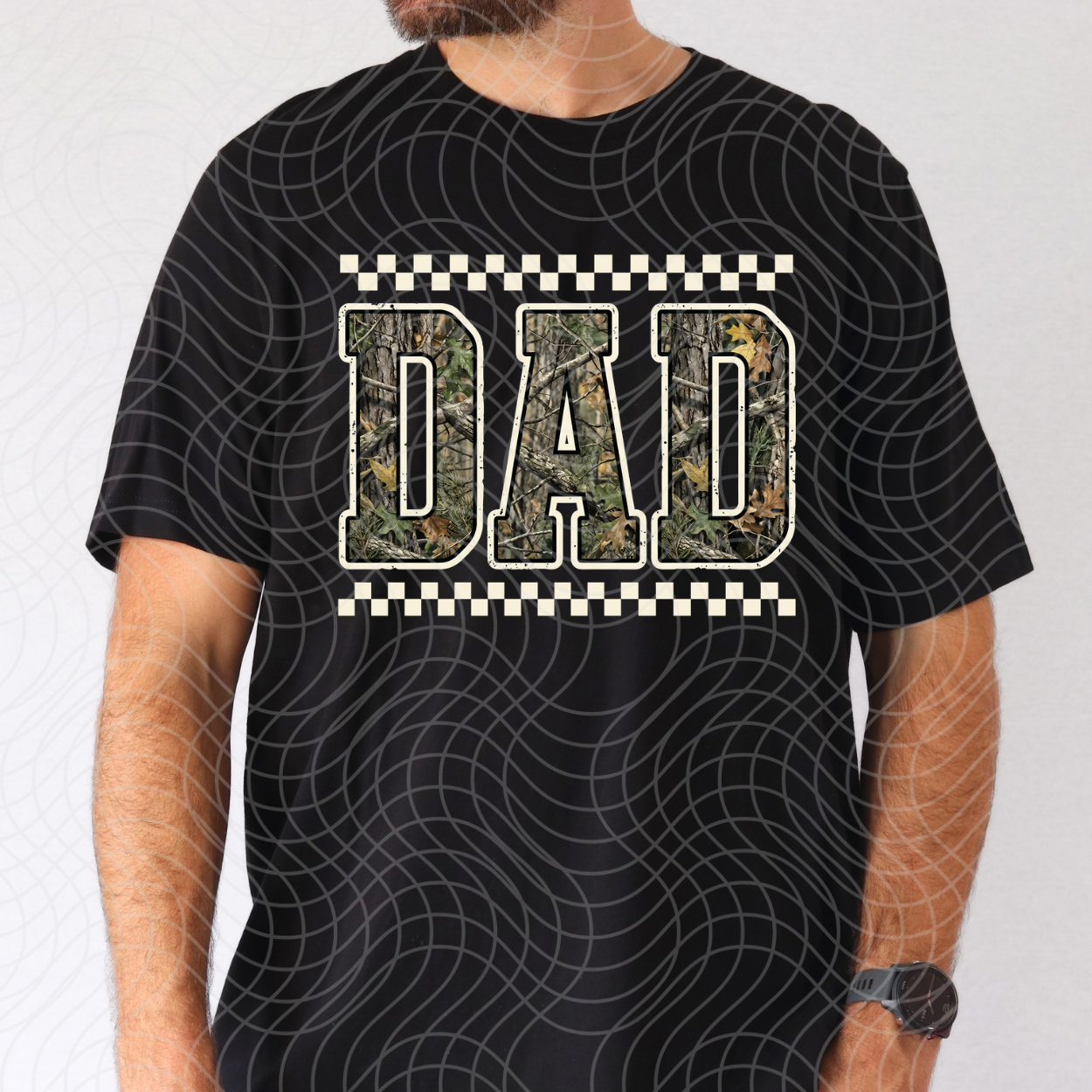 DAD CAMO - DTF TRANSFER