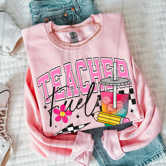 TEACHER FUEL - DTF TRANSFER