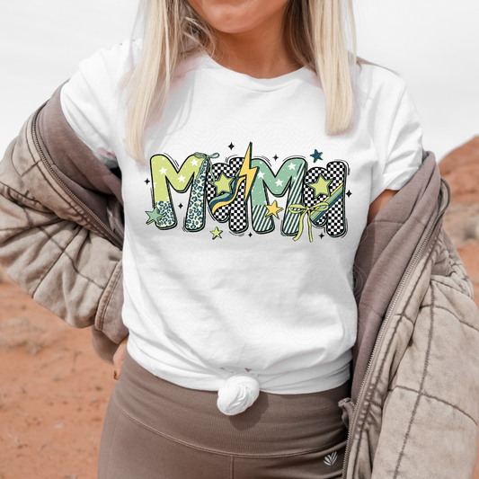 MAMA RETRO GREENS - DTF TRANSFER