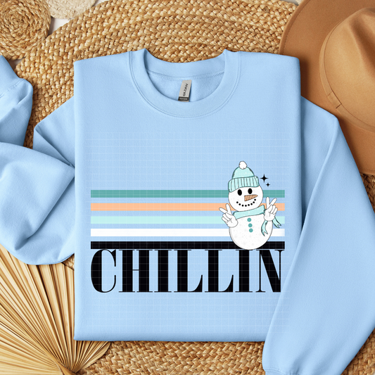 CHILLIN RETRO STRIPE - DTF TRANSFER