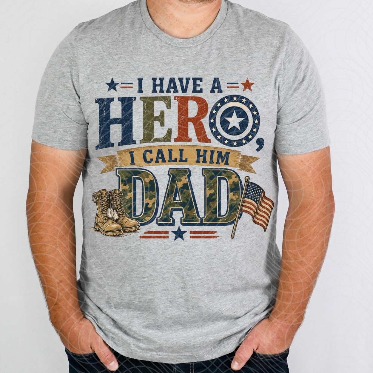 DAD HERO - DTF TRANSFER