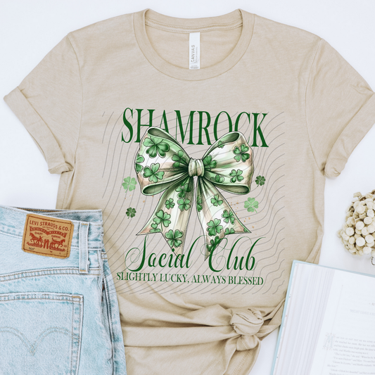 SHAMROCK SOCIAL CLUB - DTF TRANSFER