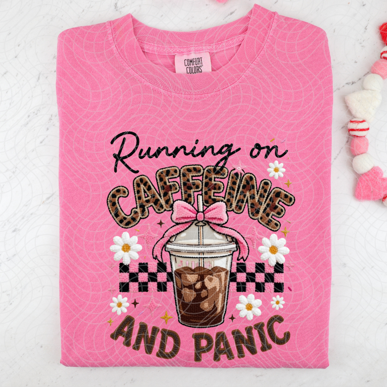 CAFFEINE AND PANIC - DTF TRANSFER