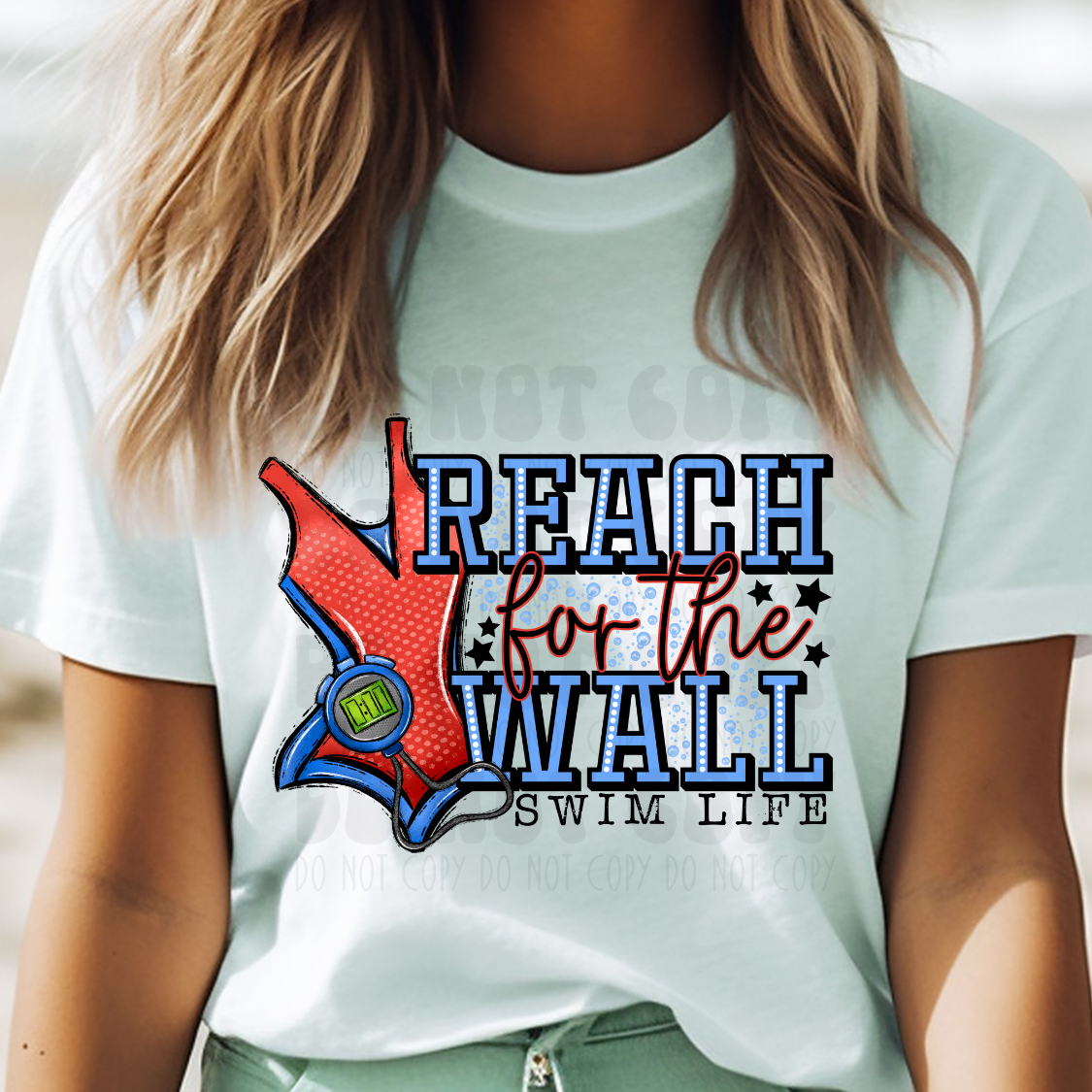 REACH FOR THE WALL - DTF TRANSFER