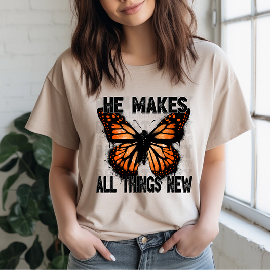 HE MAKES ALL THINGS NEW - DTF TRANSFER