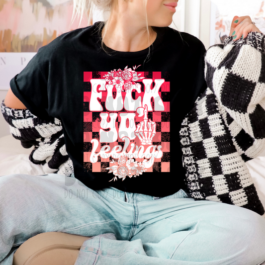 YO FEELINGS PINK - DTF TRANSFER