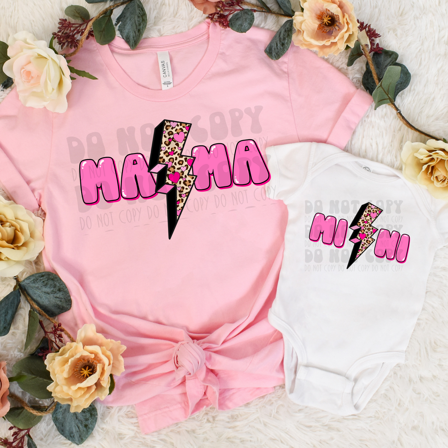 PINK BOLT MAMA - DTF TRANSFER
