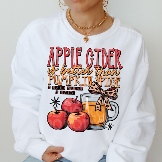 APPLE CIDER - DTF TRANSFER