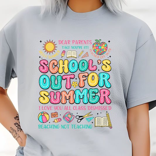 DEAR PARENTS - DTF TRANSFER