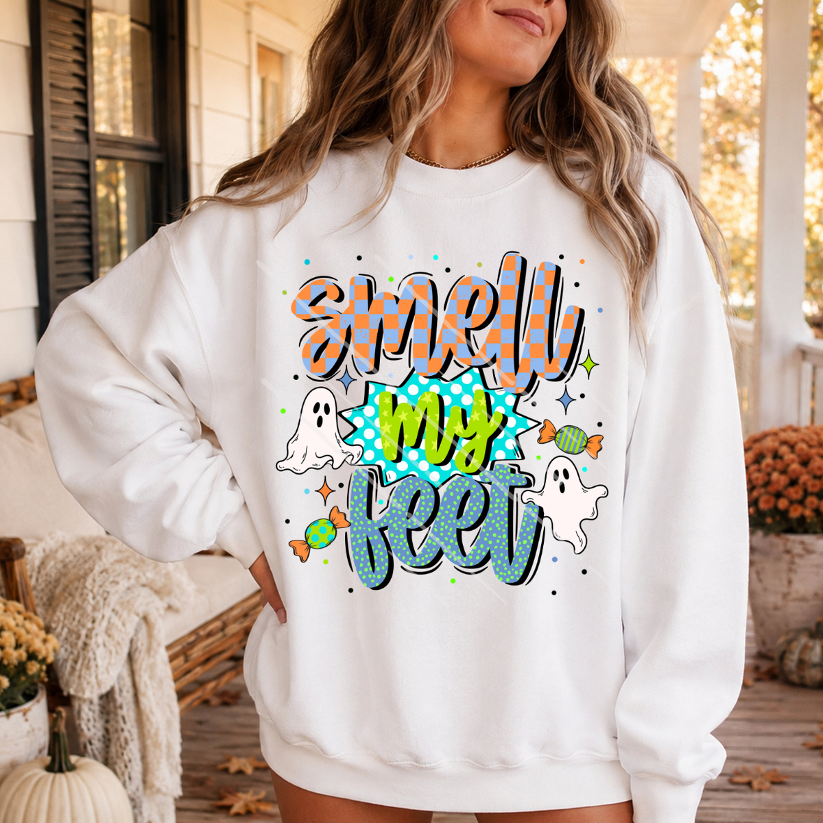 SMELL MY FEET - DTF TRANSFER