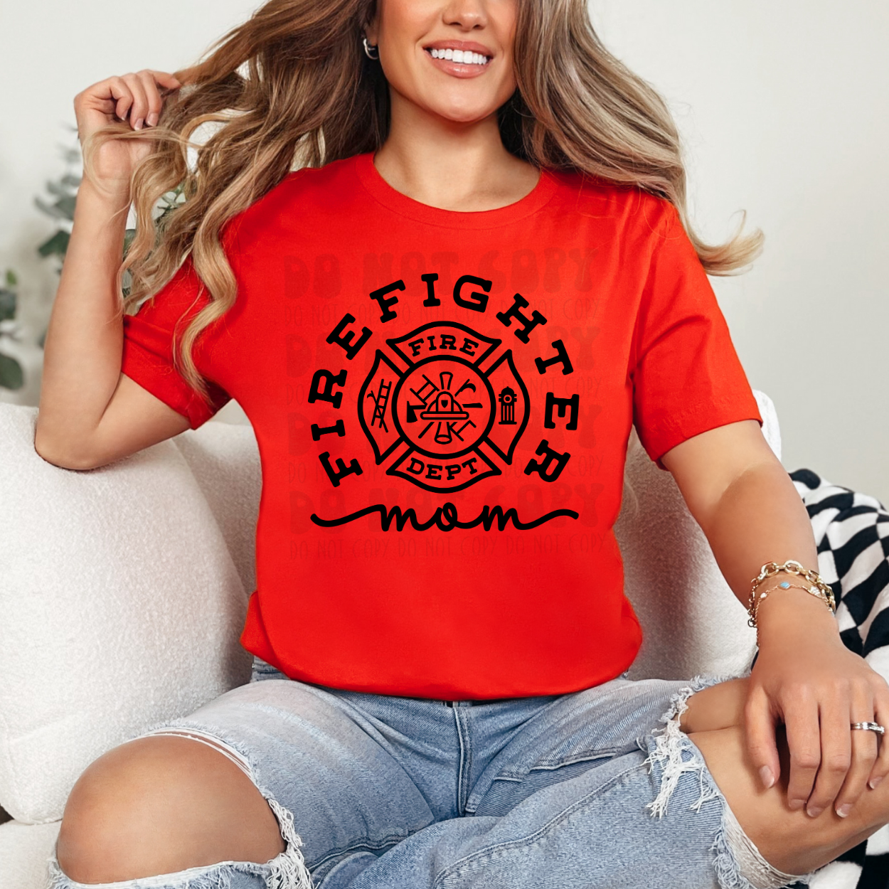 FIREFIGHTER MOM - DTF TRANSFER