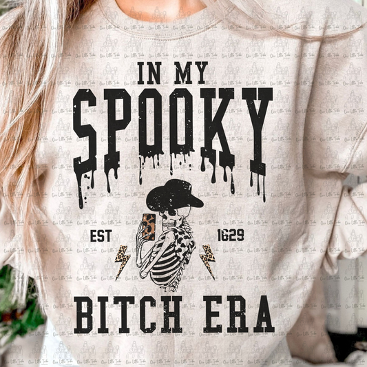 SPOOKY BITCH ERA - GRUNGE EFFECT - DTF TRANSFER