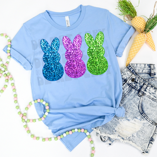 PEEPS FUAX SEQUINS - DTF TRANSFER