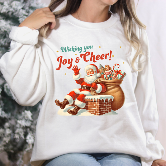 VINTAGE JOY & CHEER - DTF TRANSFER