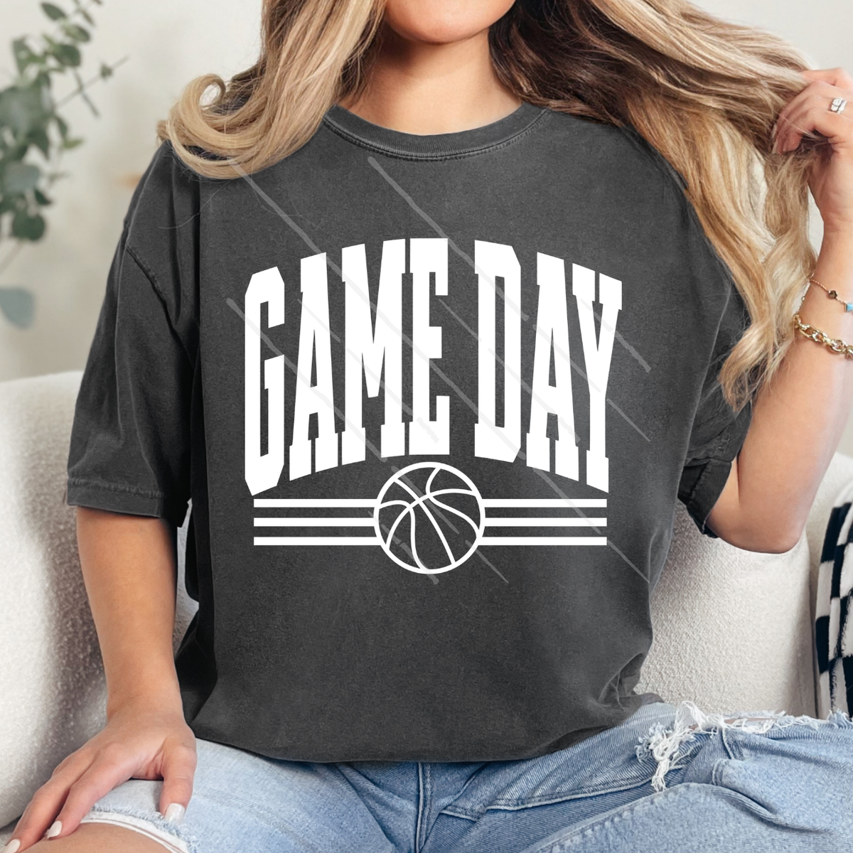 GAME DAY WHITE - DTF TRANSFER