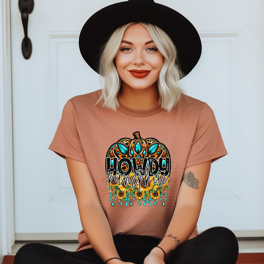 HOWDY PUMPKIN COUNTRY - DTF TRANSFER