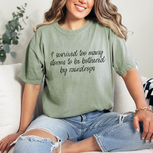 SURVIVED STORMS - DTF TRANSFER
