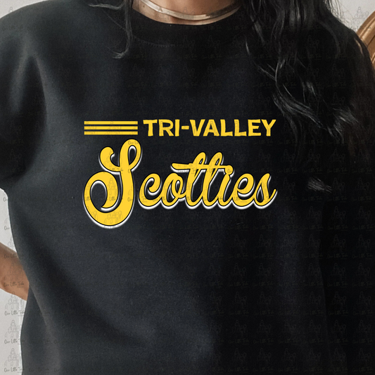 SCOTTIES STRIPE - DTF TRANSFER
