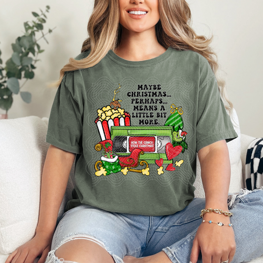 MAYBE CHRISTMAS TAPE - DTF TRANSFER