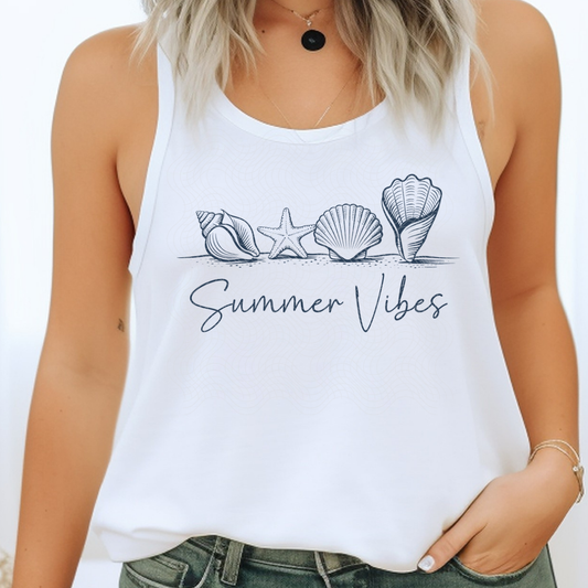 SUMMER VIBES SHELLS - DTF TRANSFER