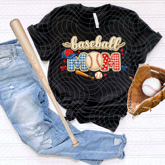BASEBALL MOM - DTF TRANSFER