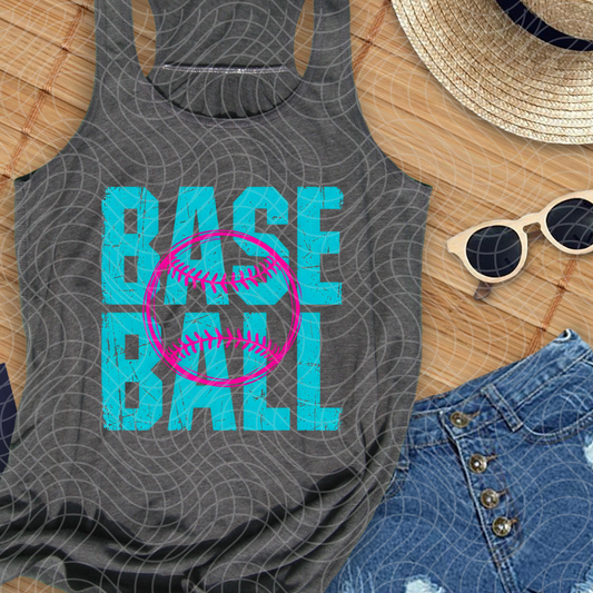 BASEBALL PREPPY - DTF TRANSFER