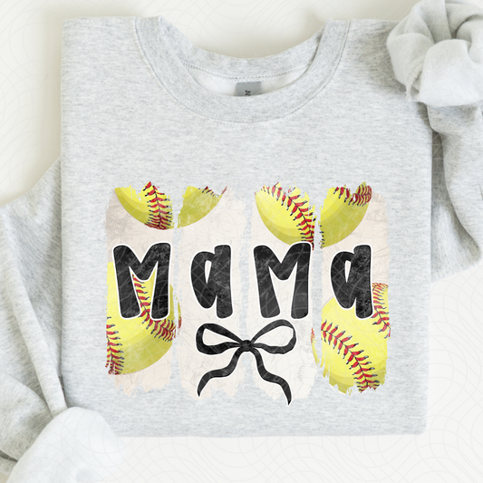 SOFTBALL MAMA - DTF TRANSFER