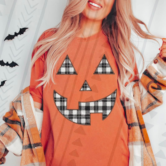 PLAID FACE - DTF TRANSFER
