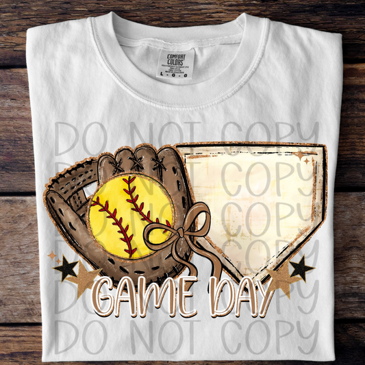 SOFTBALL GAME DAY - DTF TRANSFER