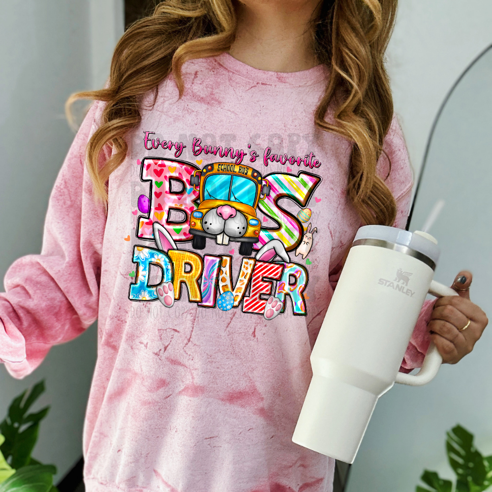 EVERY BUNNY'S FAVORITE BUS DRIVER - DTF TRANSFER