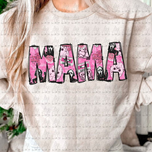 PINK MAMA SCREAM - DTF TRANSFER