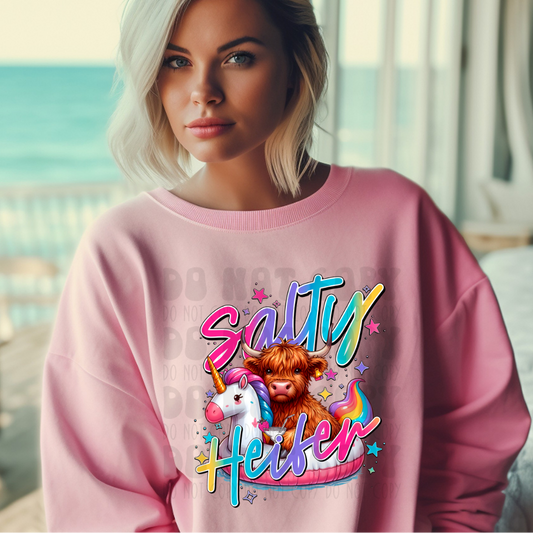 SALTY HEIFER - DTF TRANSFER