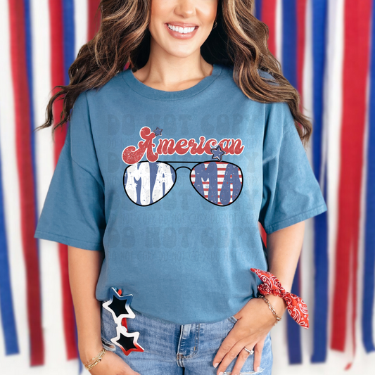 AMERICAN MAMA SUNGLASSES - DTF TRANSFER