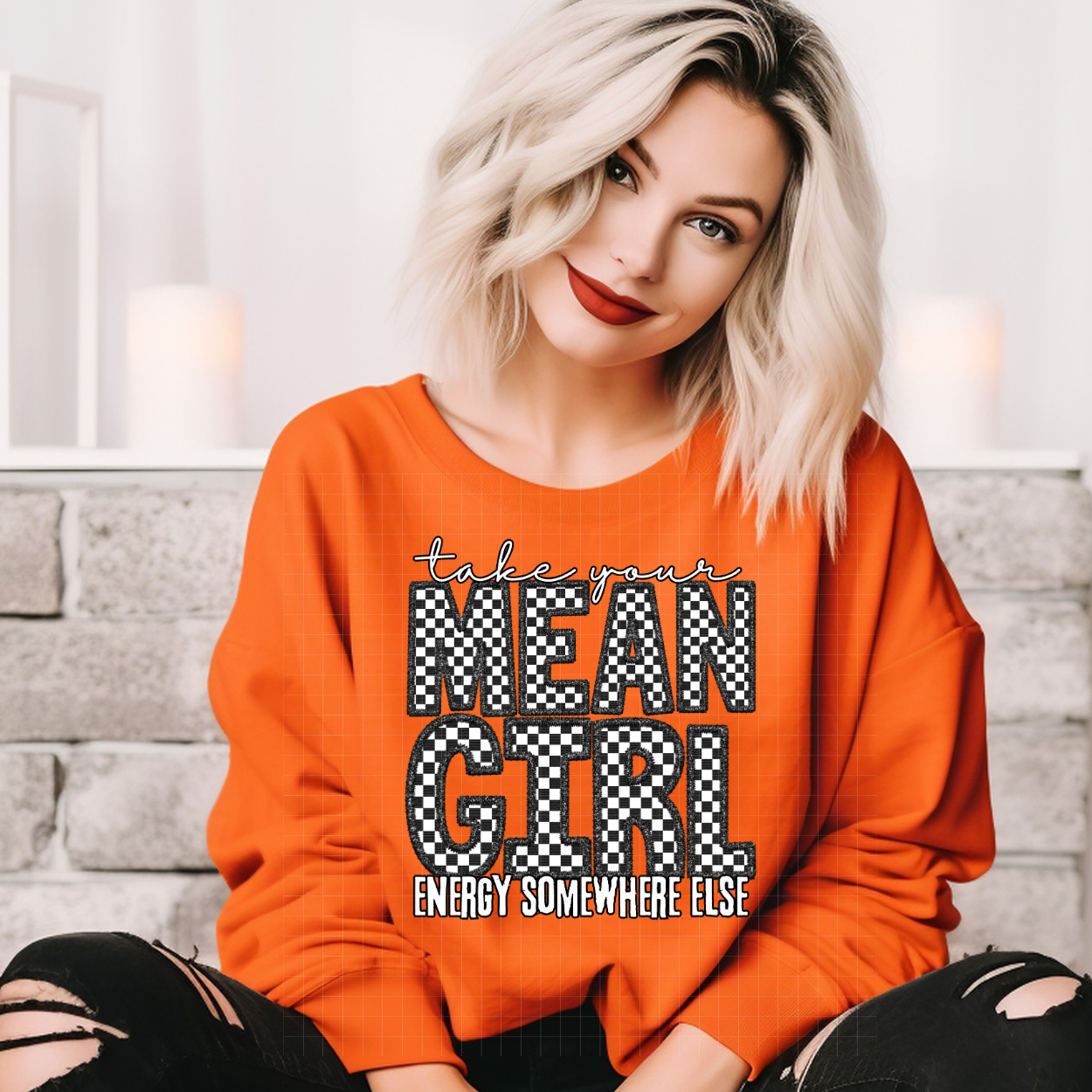 MEAN GIRL ENERGY - DTF TRANSFER